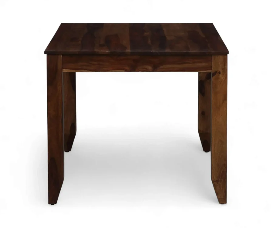 Tayo | Sheesham Wood 4 Seater Dining Set | Natural Finish - Image 4
