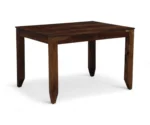 Tayo | Sheesham Wood 4 Seater Dining Set | Natural Finish - Image 6